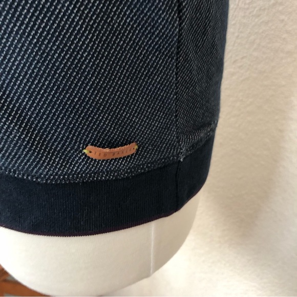 Ted baker navy blue men’s size medium pullover sweater - Picture 2 of 7